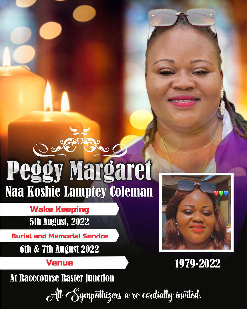 PEGGY MARGARET NAA KOSHIE LAMPTEY COLEMAN