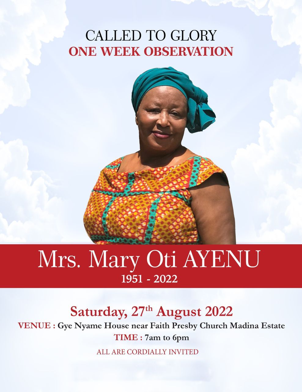Mary Oti Ayenu