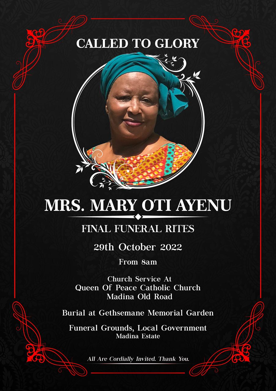 Mary Oti Ayenu